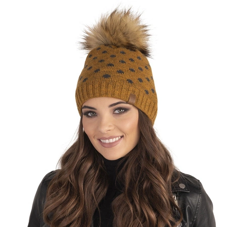 Vivisence 7033 Nakrycie głowy czapka, żółty