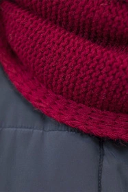 Vivisence 7014Kmpl Komplet czapka+komin, bordowy