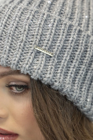 Vivisence 7088 Nakrycie głowy czapka, jasnoszary