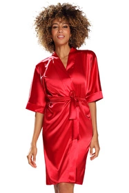 Dkaren 100 Nocna peniuar, czerwony