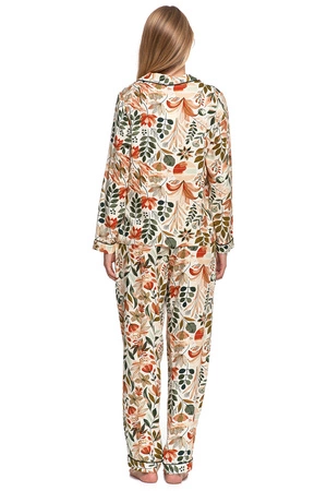 Moraj PDD5800-007 Nocna piżama, patt 2-orange