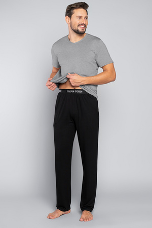 Italian Fashion Dallas kr.r. d�.sp. Nocna pi�ama, melan�-czarny
