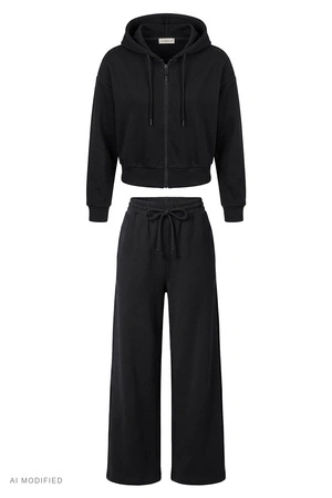 Vivisence 9211kmpl Komplet bluza+spodnie, czarny