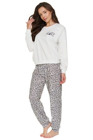 Doctor Nap PM.7532 Nocna piżama, cream leo