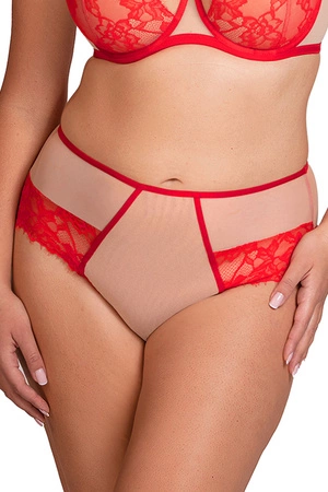 Vivisence 1084 Majtki figi, czerwony