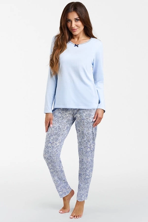 Italian Fashion Salli dł.r. dł.sp. Nocna piżama, niebieski/druk