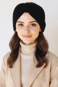 Vivisence 70116 Nakrycie głowy opaska, czarny