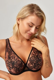 Azal Skarlet Biustonosz miękki, czarny