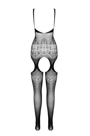 Passion ECO BS005 Body bodystocking, black