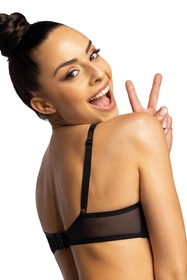 Mat 3714/2 Dotssy Biustonosz miękki, czarny