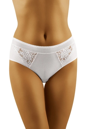 Wol-Bar Eco-Fi Majtki figi, biały