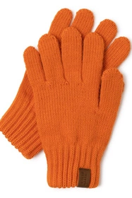 Vivisence 7014R Rękawiczki dzianinowe, pomarańczowy