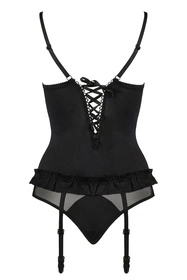 Avanua Melek corset Gorset sexy, black