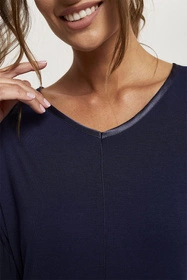 Italian Fashion Song r.3/4 sp.3/4 Nocna piżama, granat