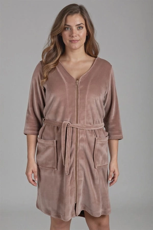 Vivisence 5011 Nocna szlafrok, beżowy