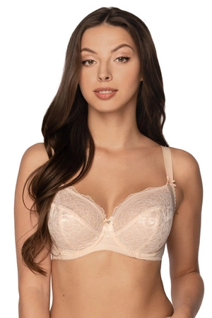 Bella Misteria 41-84 Koronkowa Wariacja Biustonosz miękki, beżowy