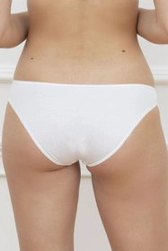 Italian Fashion Salma midi Majtki figi, biały