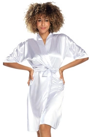 Dkaren 100 Nocna peniuar, biały