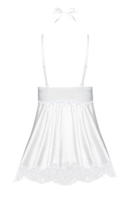 Beauty Night Eve chemise BN6548 Nocna komplet koszulka + stringi, white