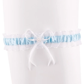 Julimex PW-18 Madryt Wyrób pończoszniczy podwiązka, niebieski