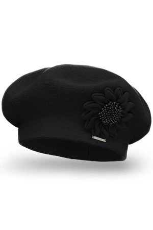 Vivisence 7048 Nakrycie głowy beret, czarny