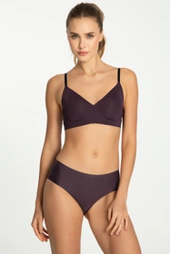 Julimex Simple Classic Majtki figi, dark plum