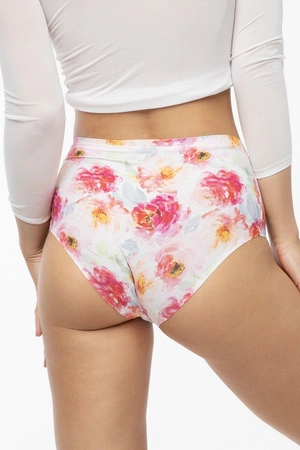 Julimex Simple Maxi Majtki wysokie figi, peony