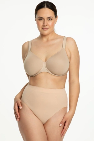 Julimex 471 Seamless Panty Maxi Majtki figi modelujące, beżowy