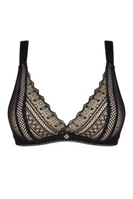 Obsessive Estiqua bra Biustonosz braletka, czarny