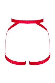 Obsessive Elianes harness Akcesoria erotyczne uprząż, czerwony