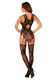 Obsessive Bodystocking F239 Body bodystocking, czarny
