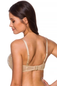 Lupo 2250 Biustonosz push-up, beżowy