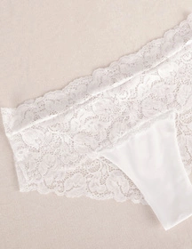 Wol-Bar Nova 3-pak Majtki szorty, biały