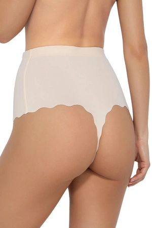 Vivisence 4105 SLIM Majtki wysokie stringi, beż