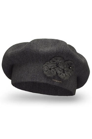Vivisence 7006 Nakrycie głowy beret, ciemnoszary