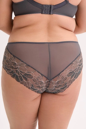 Gaia 1318M Priya Maxi Majtki figi, grafitowo-różowy