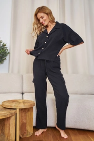 Doctor Nap PM.7236 Nocna piżama, black