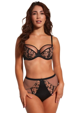 Bella Misteria 42-86 Czarna Pantera Biustonosz miękki, czarny