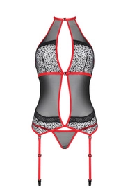 Passion Satara corset Gorset sexy, red