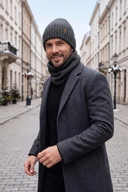 Vivisence M7009 Nakrycie głowy czapka, szary ciemny