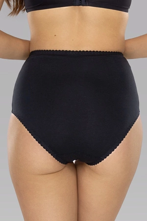 Mitex Eva 3-pak Majtki wysokie figi, biały/beż/czarny