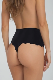 Vivisence 4105 SLIM Majtki wysokie stringi, czarny