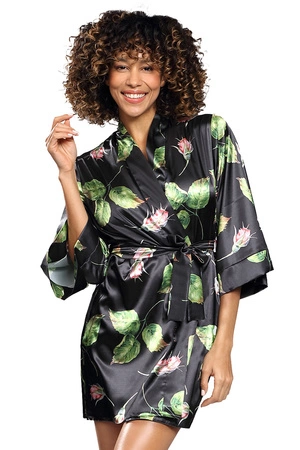 Dkaren DK-P-008 Nocna peniuar, czarny