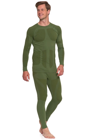 Moraj KMT3500-002 Spodnie termoaktywne, green