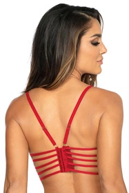 Axami V-10071 Biustonosz półgorset, czerwony