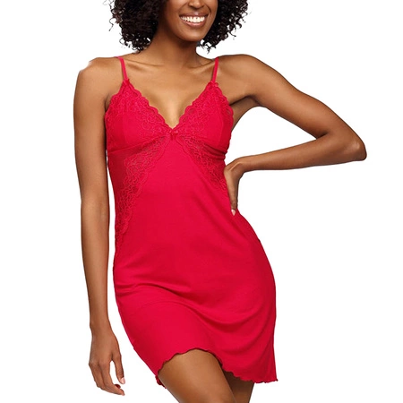 Dkaren Zuwena Nocna koszulka, czerwony