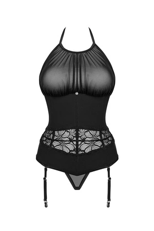 Obsessive Serafia corset Gorset sexy, czarny