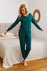 Doctor Nap PM.4349 Nocna piżama, emerald