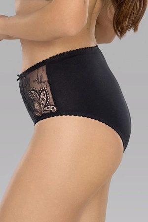 Mitex Aga 3-pak Majtki wysokie figi, czarny