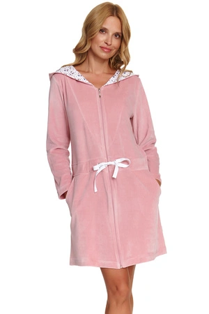 Doctor Nap SWO.1008 Nocna szlafrok, papaya